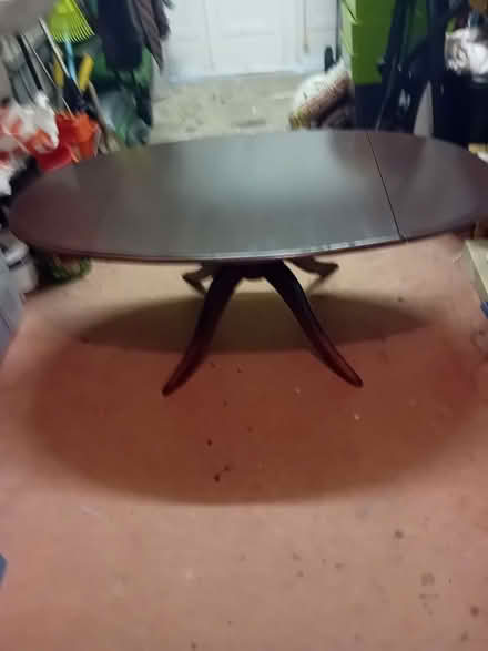 Photo of free Stag mahogany coffee table with drop leaves leaves. (Bilton HG1) #2
