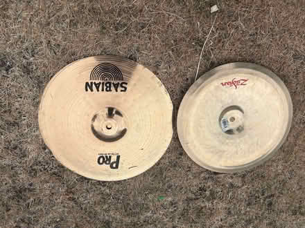 Photo of free Cymbals, two sizes (Woodley RG5) #1