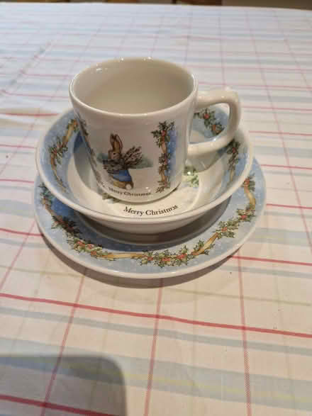 Photo of free Wedgewood Beatrix Potter Childrens Merry Christmas set (Arborfield Garrison RG2) #1