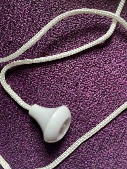 Photo of free Bathroom light pull cord - white (Lawnswood LS16) #2