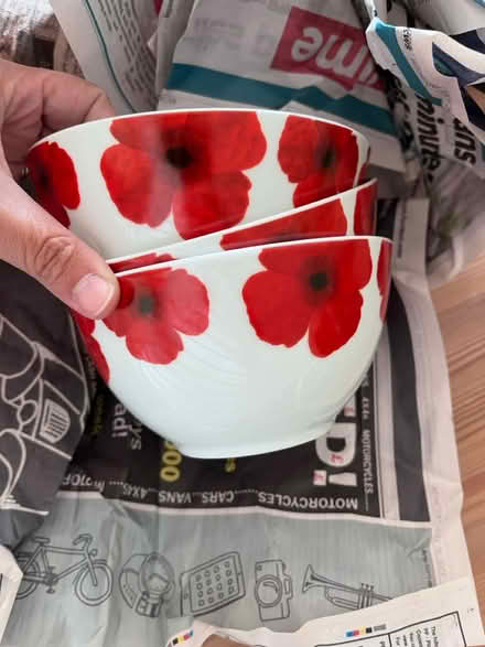Photo of free 6 x breakfast bowls (TW12 - Hampton Hill) #1
