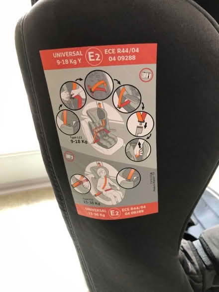 Photo of free Child car seat 9-18 kg (Woodchurch CH49) #2