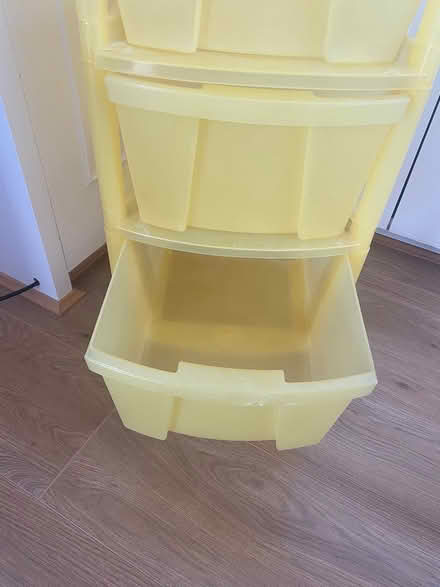 Photo of free Four drawer plastic storage unit (Galleywood CM2) #2