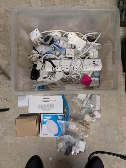 Photo of free Box of cables and plugs (Medbourne MK5) #1