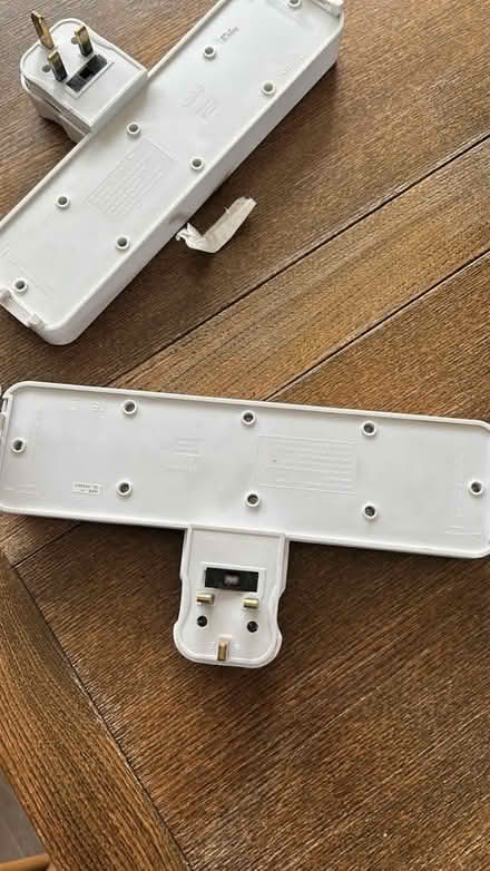 Photo of free 2 x 4 gang plug extensions (Chiswell Green) #2
