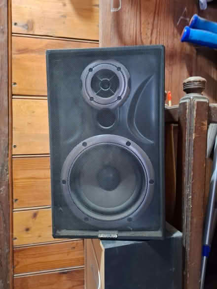 Photo of free Pair of Samsung Speakers (Llangammarch Wells LD4) #1