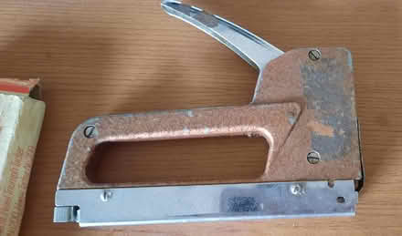 Photo of free Very old stapler (Woodley RG6) #1