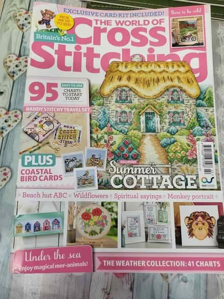 Photo of free World of cross stitching magazines (Long Sutton PE12) #1