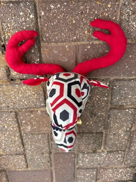Photo of free Hand stitched deers head (Littleham) #2