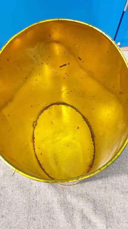 Photo of free Vintage: metal waste bin (Norton Canes WS11) #2