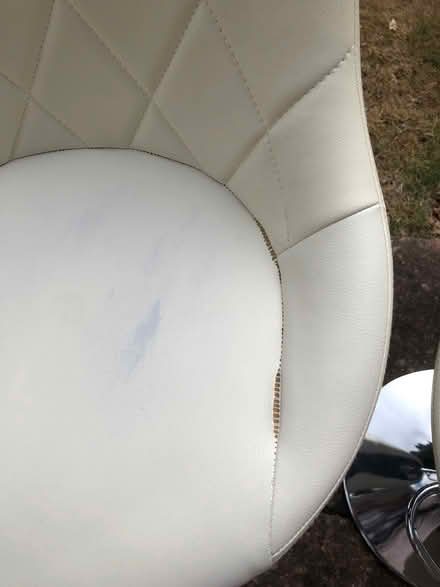 Photo of free 3 cream Bar Stools (KT15. Woodham.) #3