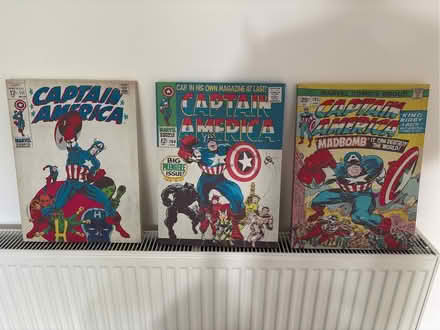 Photo of free 3 x Captain America canvasses (Brickhill MK41) #1