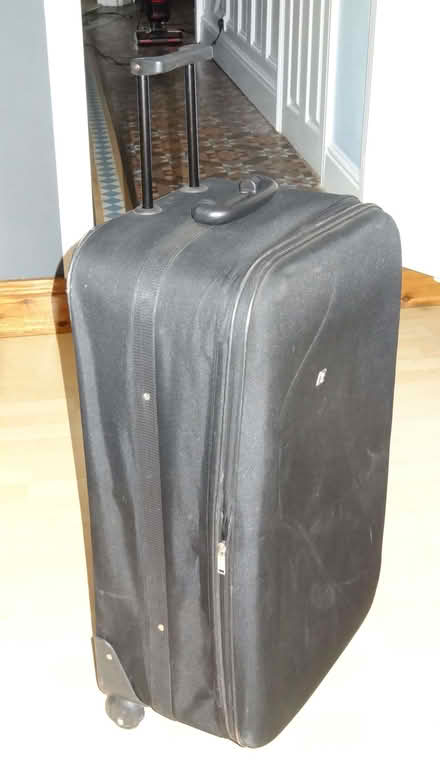 Photo of free Large Black Suitcase with Wheels (Kedleston Road DE22) #2