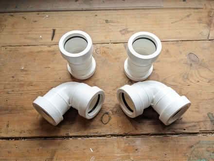 Photo of free 32mm waste pipe couplings push fit (Ranmoor S10) #1