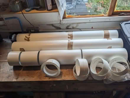 Photo of free Plastic ventilation duct parts (Ranmoor S10) #1