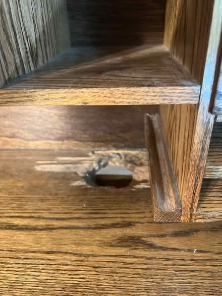 Photo of free Roll Top Desk & Chair Solid oak (Rancho Yolo - Pole Line & 5th) #4