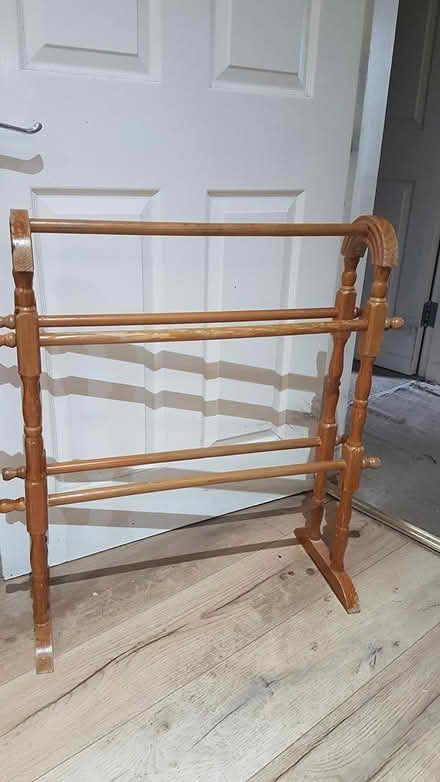 Photo of free Towel Rail Rack (Barnsley Town Centre S70) #1