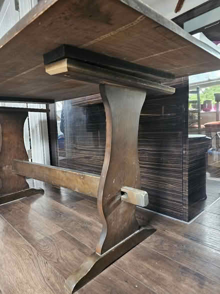 Photo of free Antique wooden dining table (Thame OX9) #3