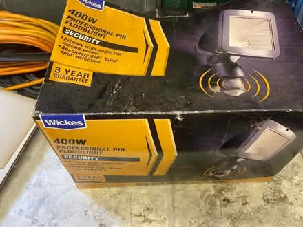 Photo of free floodlight (new & unused) (Northolt UB5) #3
