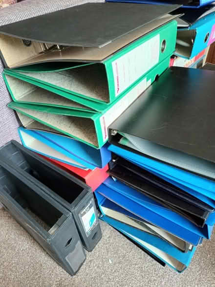 Photo of free A4 lever arch files (BR3, Park Langley) #1