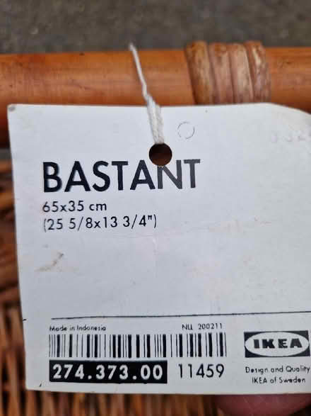 Photo of free Ikea Bastant baskets (Arborfield Garrison RG2) #2