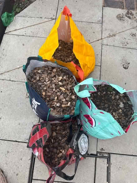 Photo of free Bags of stones for garden (Merrow GU4) #1