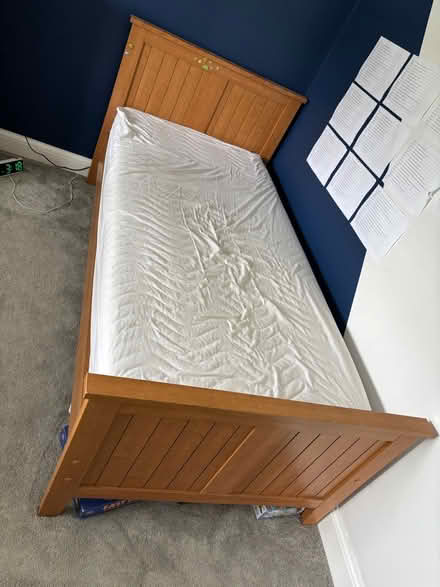 Photo of free Single bed plus mattress (Watford WD17) #2