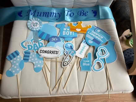 Photo of free Baby boy baby shower accessories (Surbiton KT5) #1