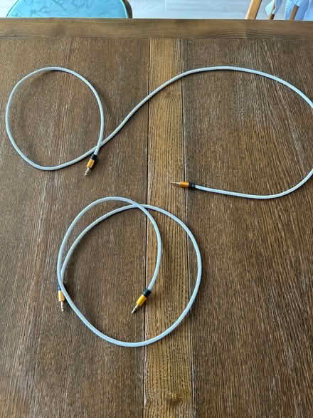 Photo of free 2 aux cables (Chiswell Green) #1