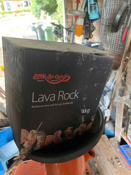 Photo of free Two unused boxes of bbq lava rock. (Wheathampstead AL4) #1