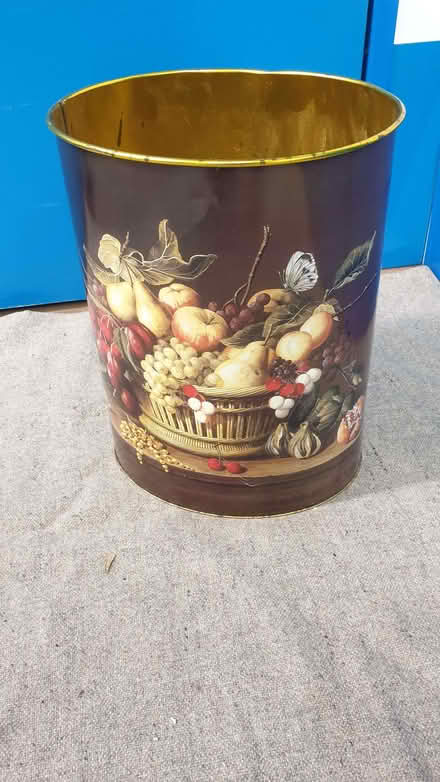 Photo of free Vintage: metal waste bin (Norton Canes WS11) #1