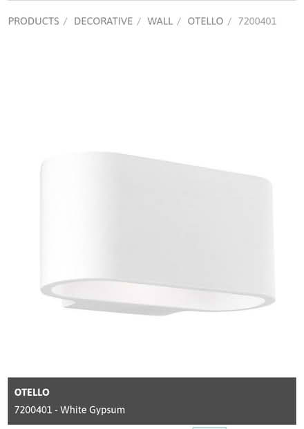 Photo of free Table lamp and Otello wall light (CR0) #4