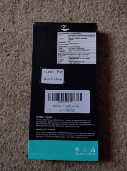 Photo of free Screen Protectors - Huawei P30 (Lower Earley RG6) #2