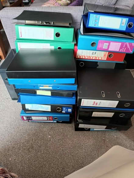 Photo of free A4 lever arch files (BR3, Park Langley) #2