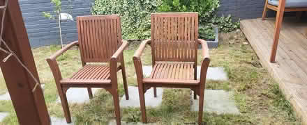 Photo of free Garden dining table, with 2 chairs (Camberwell SE5) #1