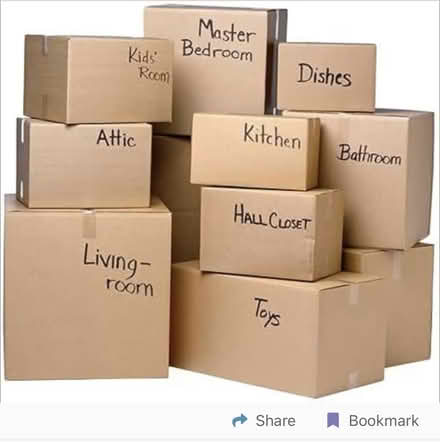 Photo of Moving boxes (Poplar) #1