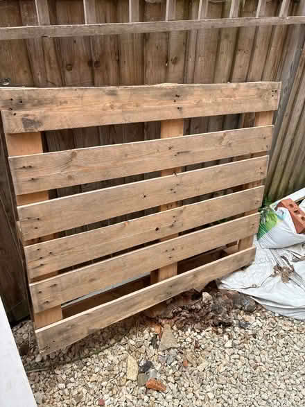 Photo of free Wooden pallet (Leckhampton GL53) #1