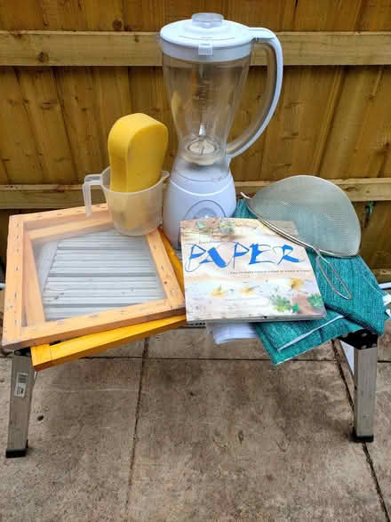 Photo of free Papermaking Kit - plus Book (Surrey Heath GU24) #1
