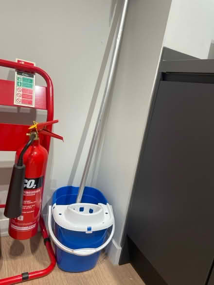 Photo of free Mop and mop bucket (Tottenham Court Road, london) #1