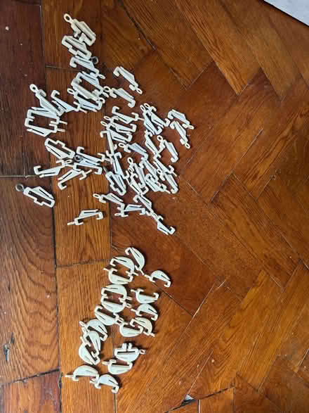 Photo of free Curtain rail hooks (Latchford WA4) #1