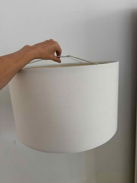 Photo of free Linen shade for pendant light (B17) #1