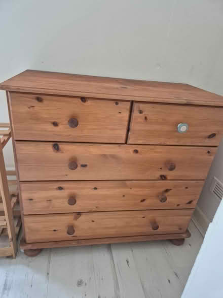 Photo of free Pine Chest Of Drawers Need TLC (Plymouth PL1) #1