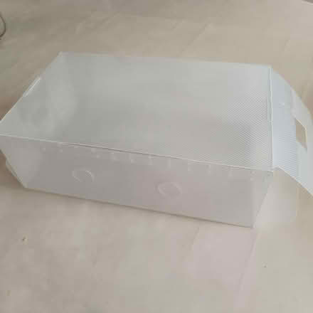 Photo of Clear plastic shoe boxes (Central HORSHAM) #2