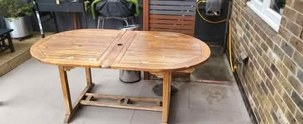 Photo of free Garden dining table, with 2 chairs (Camberwell SE5) #4