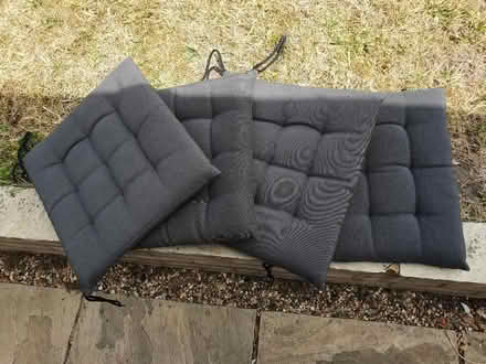 Photo of free 4 seat pads dark grey (Finchampstead RG40) #1