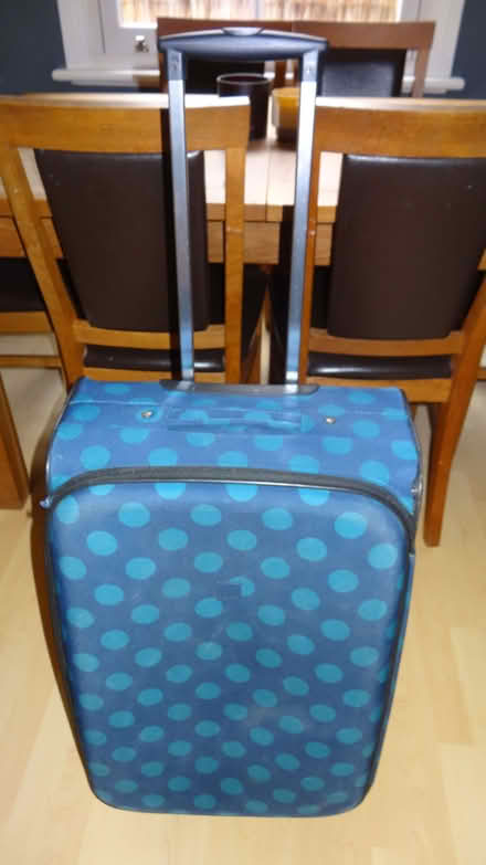 Photo of free Tripp Blue Medium Size Suitcase (Kedleston Road DE22) #1