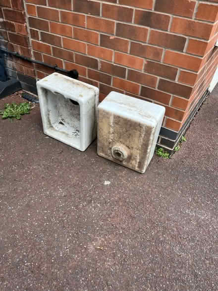 Photo of free 2 old sinks (Mickleover, Derby) #1