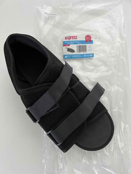 Photo of free Post-op open toed shoe - new (Nr Eye Hospital, Kemptown) #1
