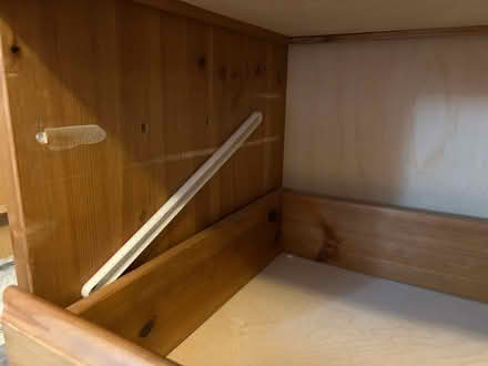 Photo of free Wooden (pine?) chest of drawers - needs some repairing (Chiswick W4) #4