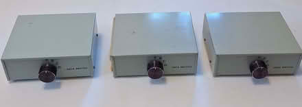 Photo of free data switch boxes db25/db9/mini-din (Davis/Teele Square area) #1